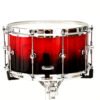 Tarola Emmeth Masterpiece SPECIAL Exotic Mappa Burl Red/Black Fade - Imagen 4
